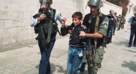 Anak-Anak Palestina Sering Melempari Tentara Israel, 21 Anak Ditangkap
