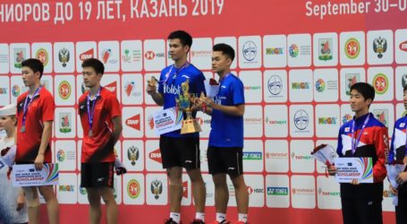 Indonesia Raih Satu Medali Emas Kejuaraan Dunia Bulutangkis Junior 2019