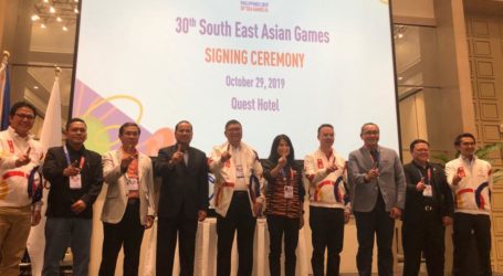 Pimpinan Kontingen Indonesia Tinjau Persiapan SEA Games 2019