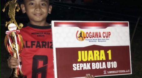 Pesepak Bola U-10 Syahnan Amron Al-Farizie Juarai Sembilan Turnamen