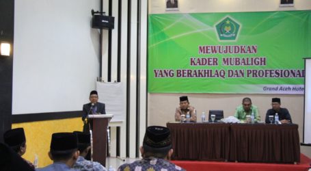 Kemenag Aceh Latih 24 Mubaligh Kader Dakwah