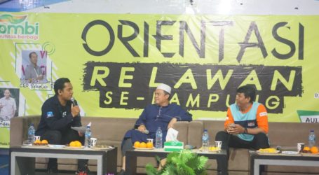 Sebanyak 350 Peserta Ikuti Orientasi Relawan Lampung