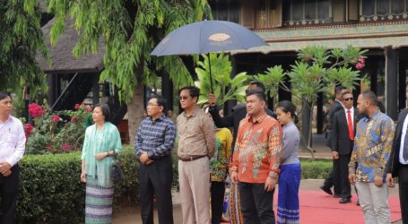 Kunjungi Anjungan Aceh, Wakil Presiden Mynmar Napak Tilas Sejarah yang Sulit Dilupakan