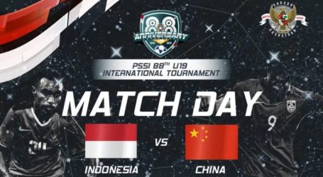 Tiket Laga Uji Coba Timnas vs China U-19 Dijual Online