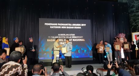 BAZNAS Raih Penghargaan Padmamitra Award dari Pemprov DKI