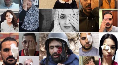 Jurnalis dan Aktivis Kampanye Dukung Jurnalis Foto yang Terluka