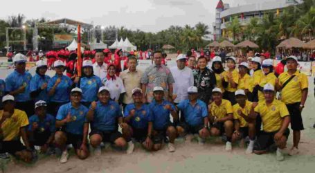 Anies Tutup Kejuaraan Voli Pantai POPNAS 2019 Pertama di Jakarta