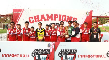 Jakarta Seven Soccer Sukses Jadi Wadah Pembinaan Sepak Bola Usia Dini    