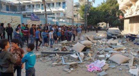 PBB: 162 Gedung Sekolah di Gaza Hancur Akibat Serangan Israel