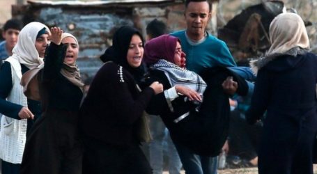 Aksi Great Return March Berlanjut, 37 Demonstran Palestina Terluka Termasuk Wanita dan Anak-anak