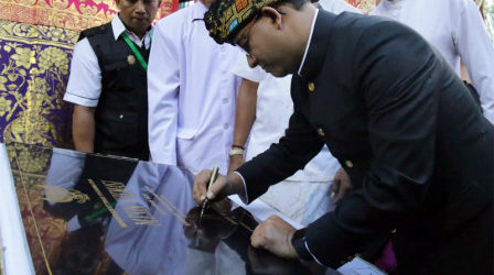 Pemprov. DKI Jakarta Hibahkan Alat Kremasi Modern untuk Umat Hindu