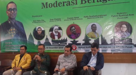 Diskusi Publik Moderasi Beragama Milenial Digelar di Jakarta