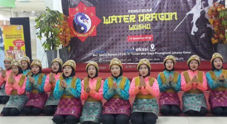 Tari Saman Meriahkan Grand Launching Perguruan Water Dragon Wushu