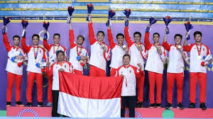 Tim Bulutangkis Beregu Putra Indonesia Sukses Raih Medali Emas SEA Games 2019