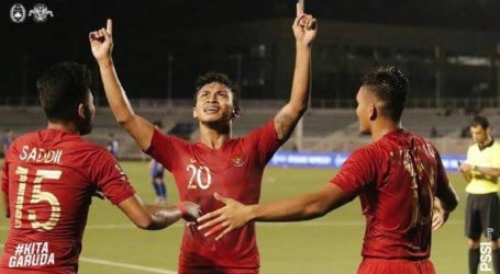Menang Telak 8-0 Atas Brunei, Timnas U-23 Indonesia Naik ke Posisi Dua