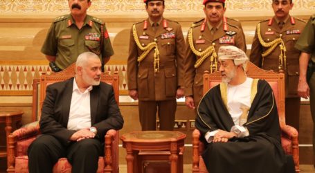 Haniyyeh Tiba di Oman Berbelasungkawa atas Wafatnya Sultan Qaboos