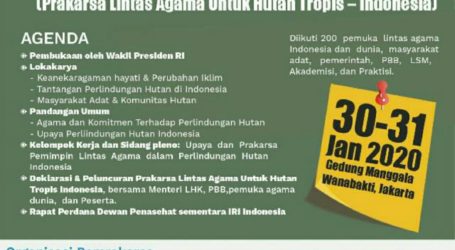 Organisasi Lintas Agama akan Gelar Lokakarya dan Peluncuran IRI Indonesia