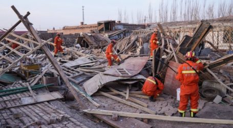Gempa 6,4 SR Guncang Xinjiang, 1 Tewas, 2 Terluka
