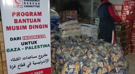 MER-C Salurkan Bantuan Musim Dingin untuk Warga Gaza