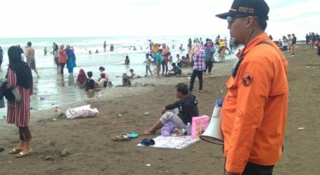 UAR Pekalongan Siaga Khusus di Pantai Wonokerto