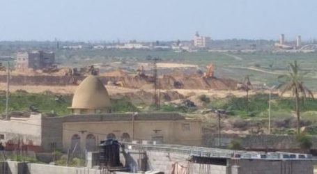 Mesir Mulai Bangun Tembok di Sepanjang Perbatasan Gaza