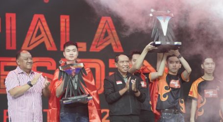 Menpora Tutup Final Piala Presiden Esport 2020