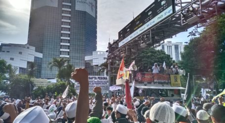 Ribuan Massa Ikuti Aksi 212 Berantas Mega Korupsi