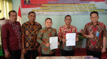 Balai Pemasyarakatan Banda Aceh Gandeng Pokmas Melatih Warga Binaan