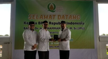 Kepala BTTP Kunjungi Dayah Darul Quran Aceh di Banda Aceh