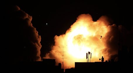 Berbalas Serangan, Tujuh Warga Gaza Luka oleh Serangan Udara Israel