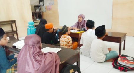 TPQ At-Taufiq Muhajirin Lombok Barat Antusias Menghafal Al-Quran Pascagempa 2018