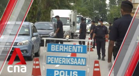 Polisi Malaysia Tangkap 400 Lebih Warga Pelanggar Pembatasan Pergerakan