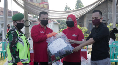 Launching Gerakan 10.000 Masker dan Handsanitizer Negararatu Libatkan UMKM Desa