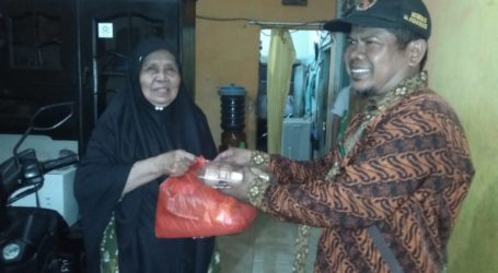 Syubban Jama’ah Muslimin Jakarta Utara Bagikan Paket Sembako