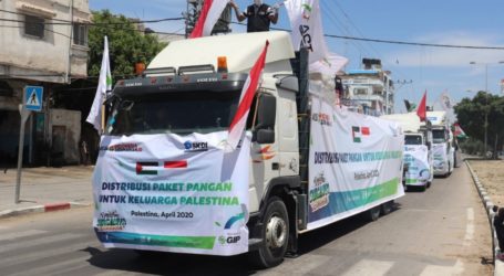 Indonesia Bantu 50 Ton Pangan untuk Warga Gaza