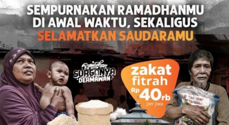 Maksimalkan 10 Hari Terakhir Ramadhan, Zakat Lewat IndonesiaDermawan.id
