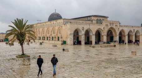 Suasana Jumat Ketiga Ramadhan di Masjidil Aqsa