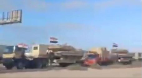 Konvoi Besar Militer Mesir Lintasi Perbatsan Libya