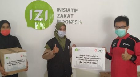 MTT Telkomsel-IZI Jawa Tengah Salurkan Bantuan Bagi Masyarakat Terdampak Covid-19