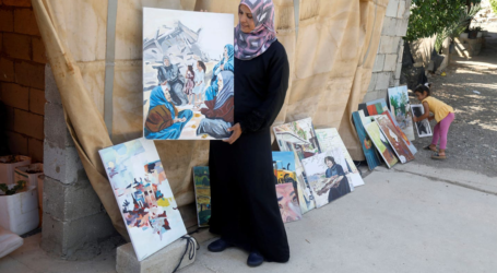 Lewat Lukisan, Seniman Palestina Gambarkan Aneksasi Israel