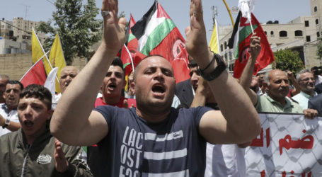 Warga di Tepi Barat dan Gaza Kembali Demonstrasi Menentang Aneksasi