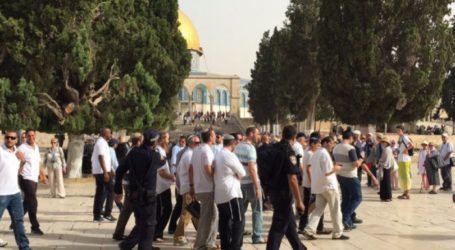 Puluhan Pemukim Yahudi Masuk ke Al-Aqsa Untuk Ritual Talmud