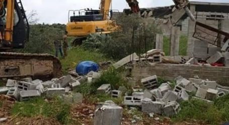Israel Ratakan Rumah Warga Palestina di Desa Shushahla Betlehem