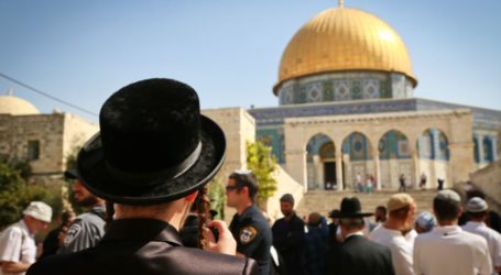 Warga Palestina Usir Pemukim Ilegal Yahudi di Masjid Al-Aqsa dengan Takbir