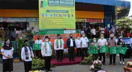 Wagub DKI  Kampanyekan Pasar Bebas COVID-19 dan Kantong Belanja Ramah Lingkungan