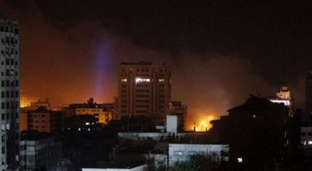 Balas Serangan Roket, Israel Kembali Serang Sasaran di Gaza
