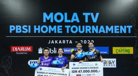 PBSI Home Tournament: Siti-Ribka Juara Ganda Putri