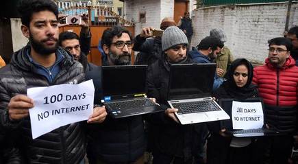 Layanan Internet 4G Kashmir Pulih di Dua Wilayah dari 20 Distrik