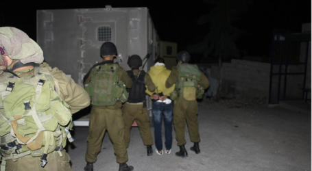 Pasukan Pendudukan Tahan Enam Warga Palestina di Tepi Barat