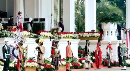 Presiden Jokowi Pimpin Peringatan Detik-detik Proklamasi Kemerdekaan RI